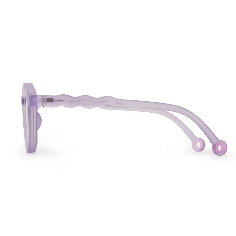 OLIVIO & CO OVAL SUNGLASSES JUNIOR+ CORAL REEF PURPLE CORAL - baby enRoute