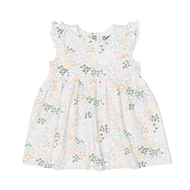 Coccoli Kid Cotton Modal Dress Fruit Patch On Cream