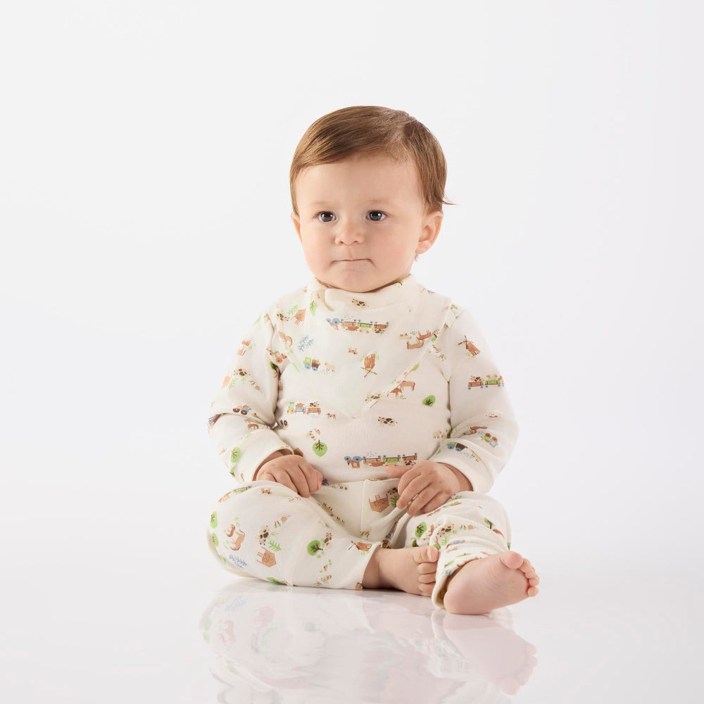 Up Baby Soft Jersey Cotton Jumpsuit Tracteur