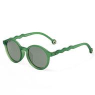 Olivio & Co Oval Sunglasses Adult Classic Olivio Olive Green