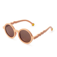 Olivio & Co Round Sunglasses Kids Citrus Garden Grapefruit Pink