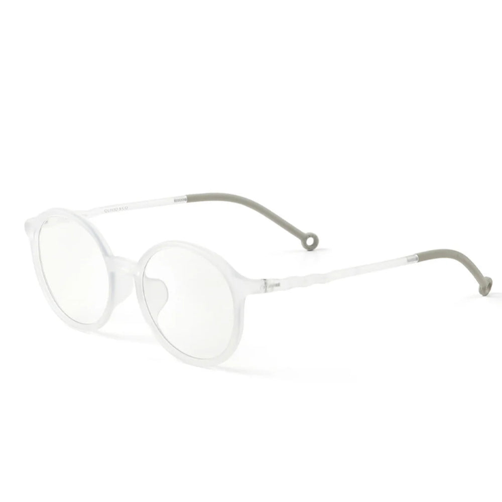 OLIVIO & CO OVAL SCREEN GLASSES JUNIOR+ JELLYFISH WHITE 