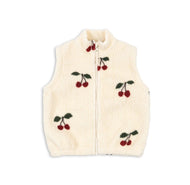 Konges Slojd Jody Teddy Vest Ma Grande Cerise