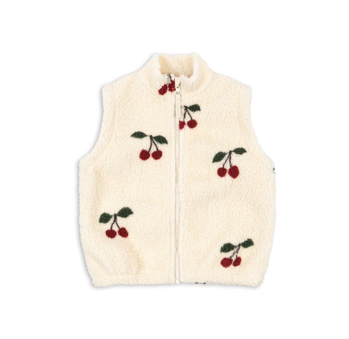 Konges Slojd Jody Teddy Vest Ma Grande Cerise
