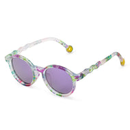 Olivio & Co Oval Sunglasses Kids/Junior Classic Olivio Wild Flower