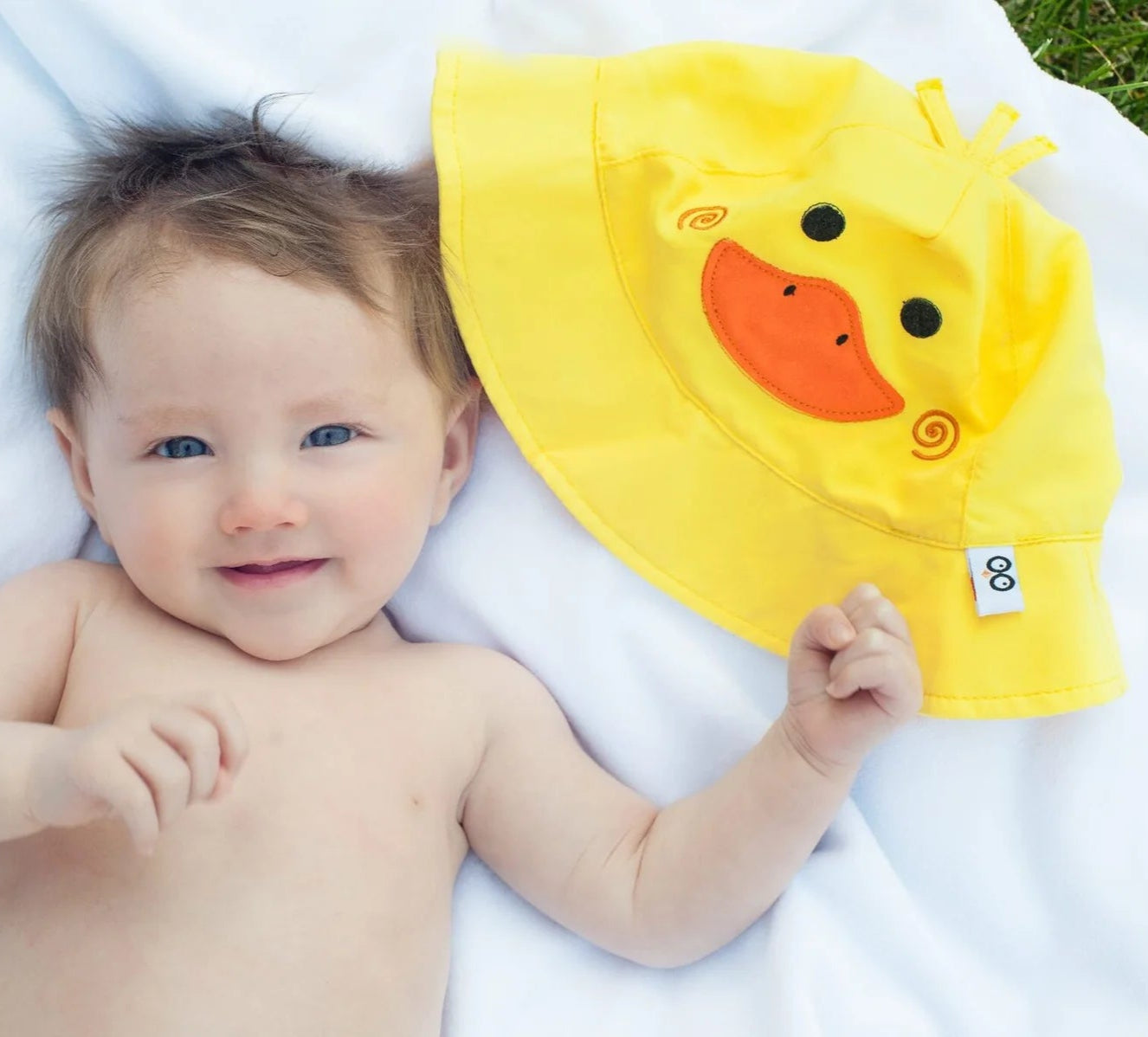 ZOOCCHINI BABY/TODDLER SUN HAT DUCK
