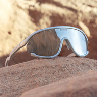 Olivio & Co Sport Sunglasses Teen & Adult Full-Rim Space Silver