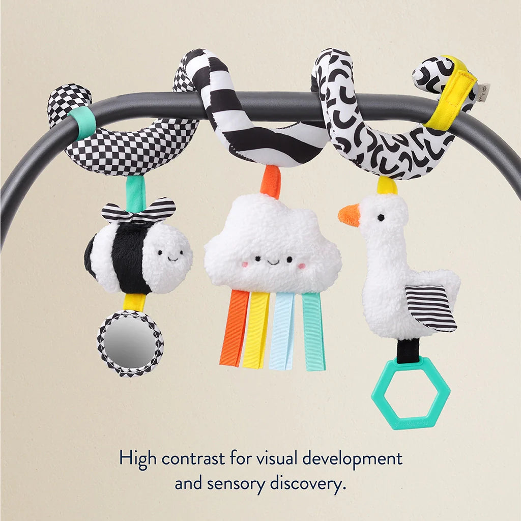 ITZY RITZY ITZY BITZY SPIRAL CAR SEAT ACTIVITY TOY