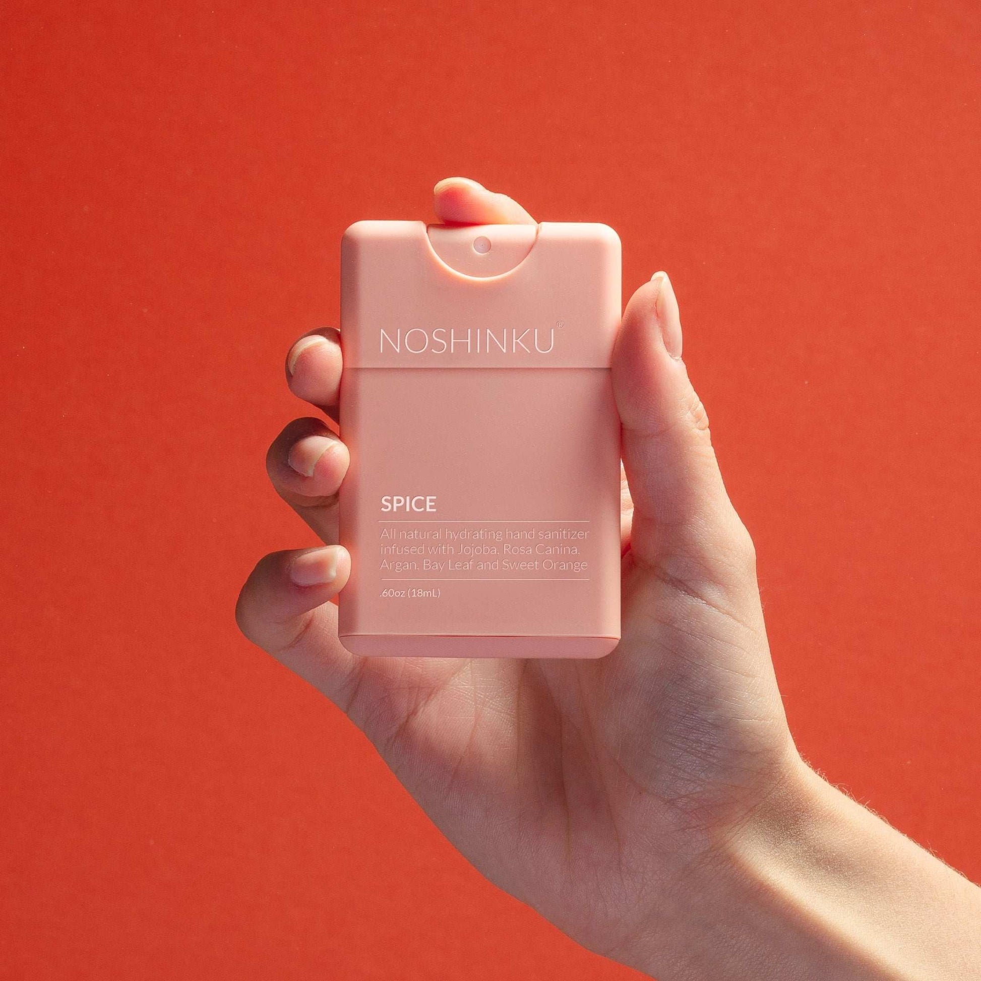 Noshinku Refillable Moisturizing Pocket Hand Sanitizer