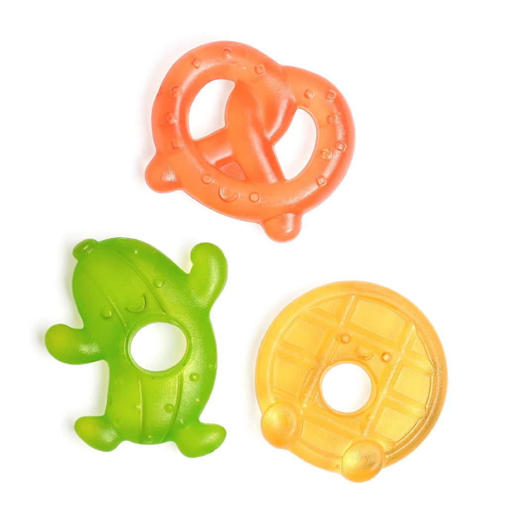 ITZY RITZY WATER-FILLED TEETHERS 3PCS 