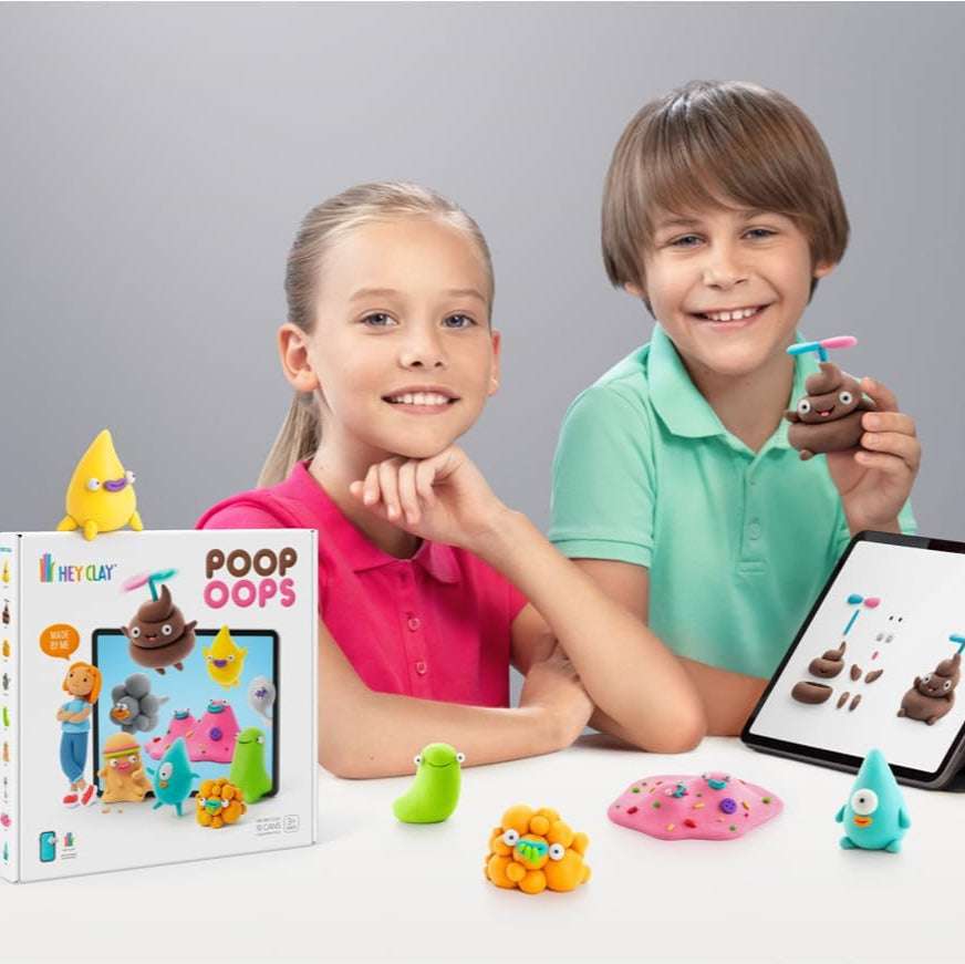 HEY CLAY CLAY SET POOP OOPS - baby enRoute