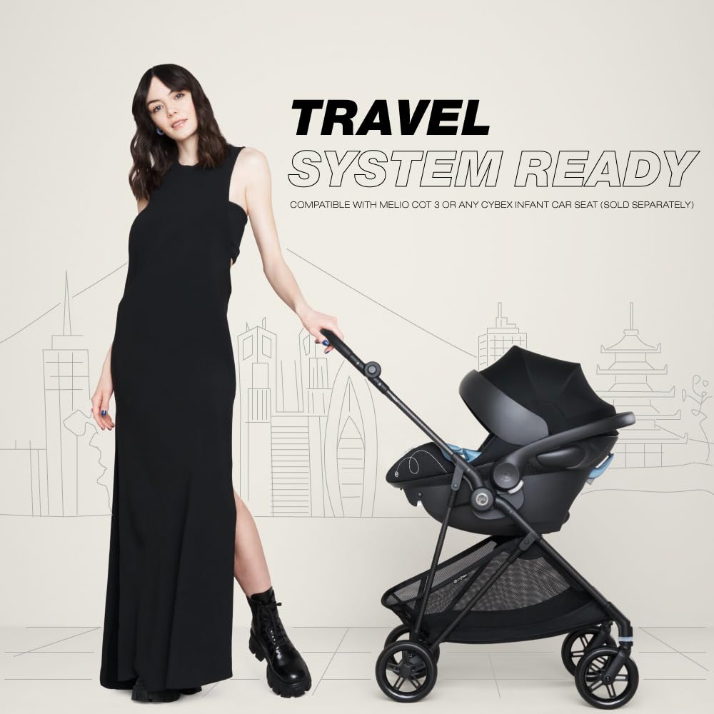Cybex Melio Carbon 3 Ultra Lightweight Stroller