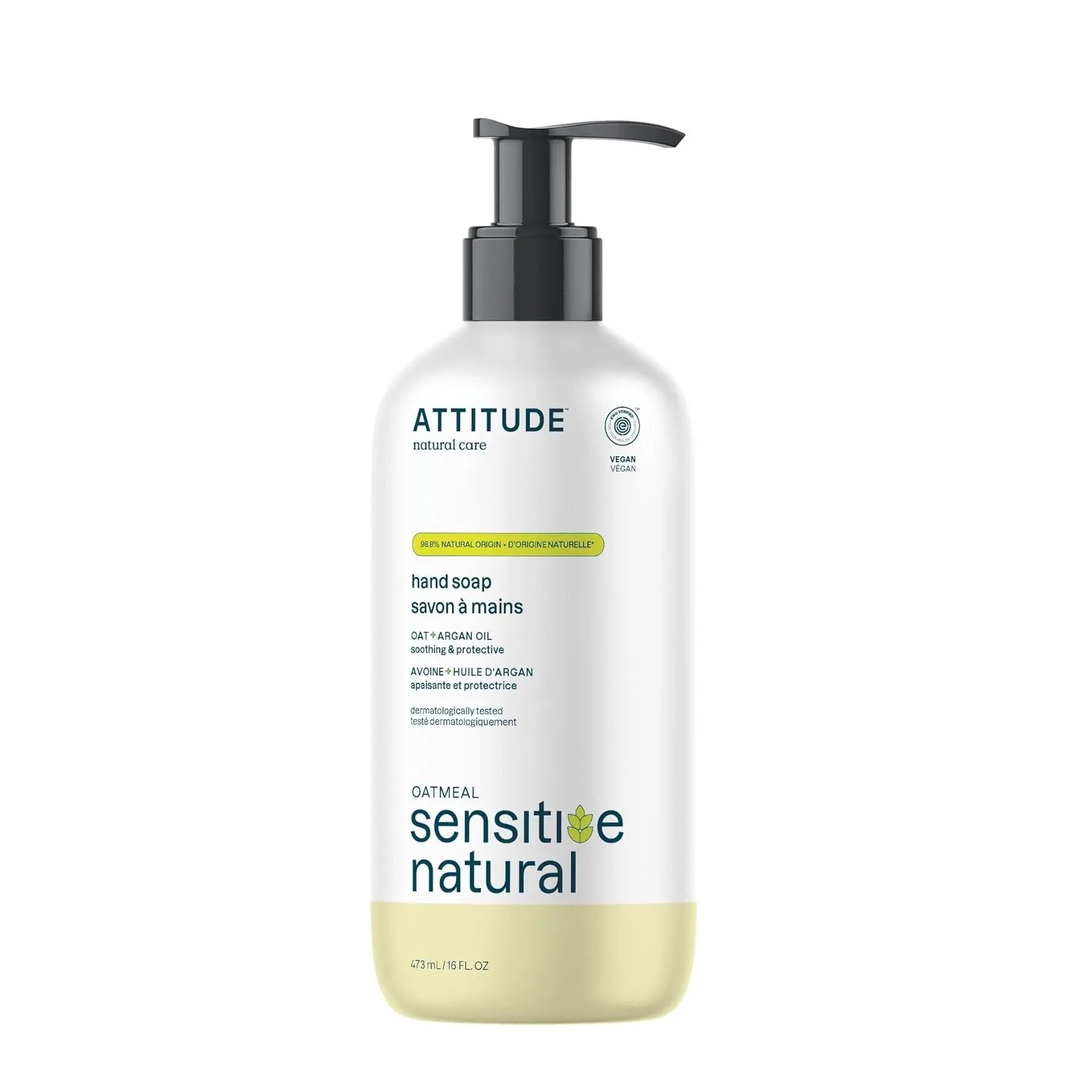 Attitude Super Leaves Natural Liquid Hand Soap 473 ml