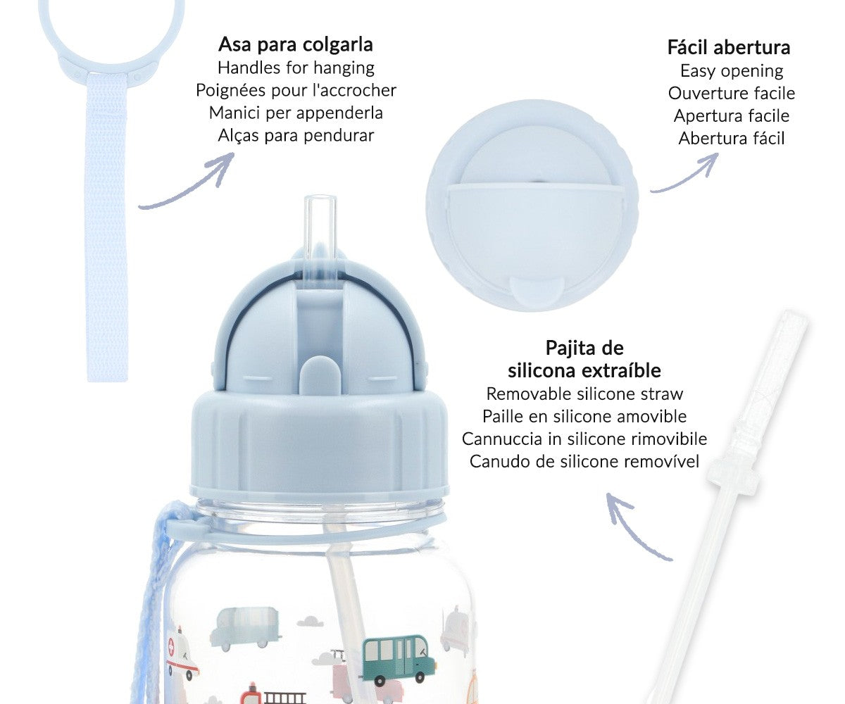 Tutete Kids Tritan Water Bottle 500 ml