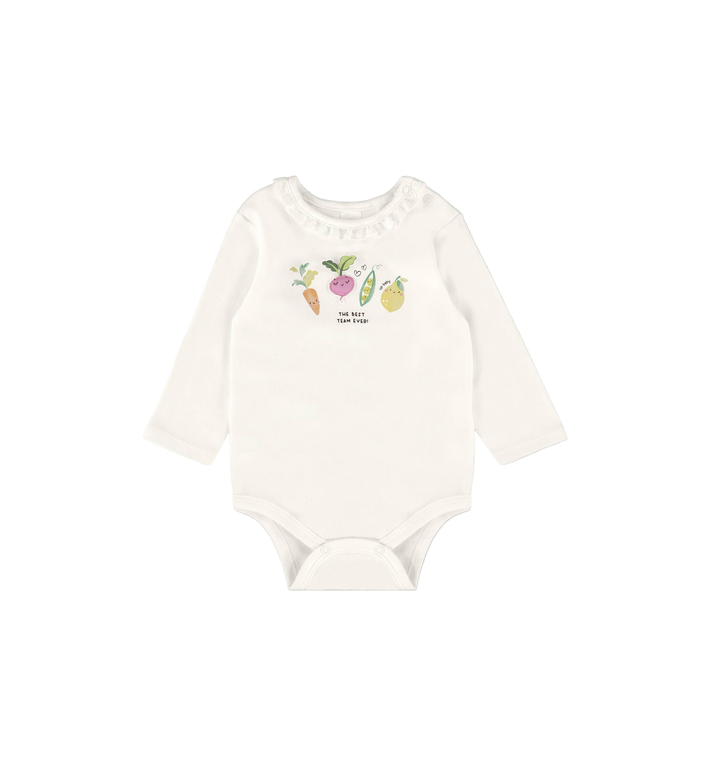 Up Baby Soft Jersey Cotton Long Sleeve Bodysuit The Best Team