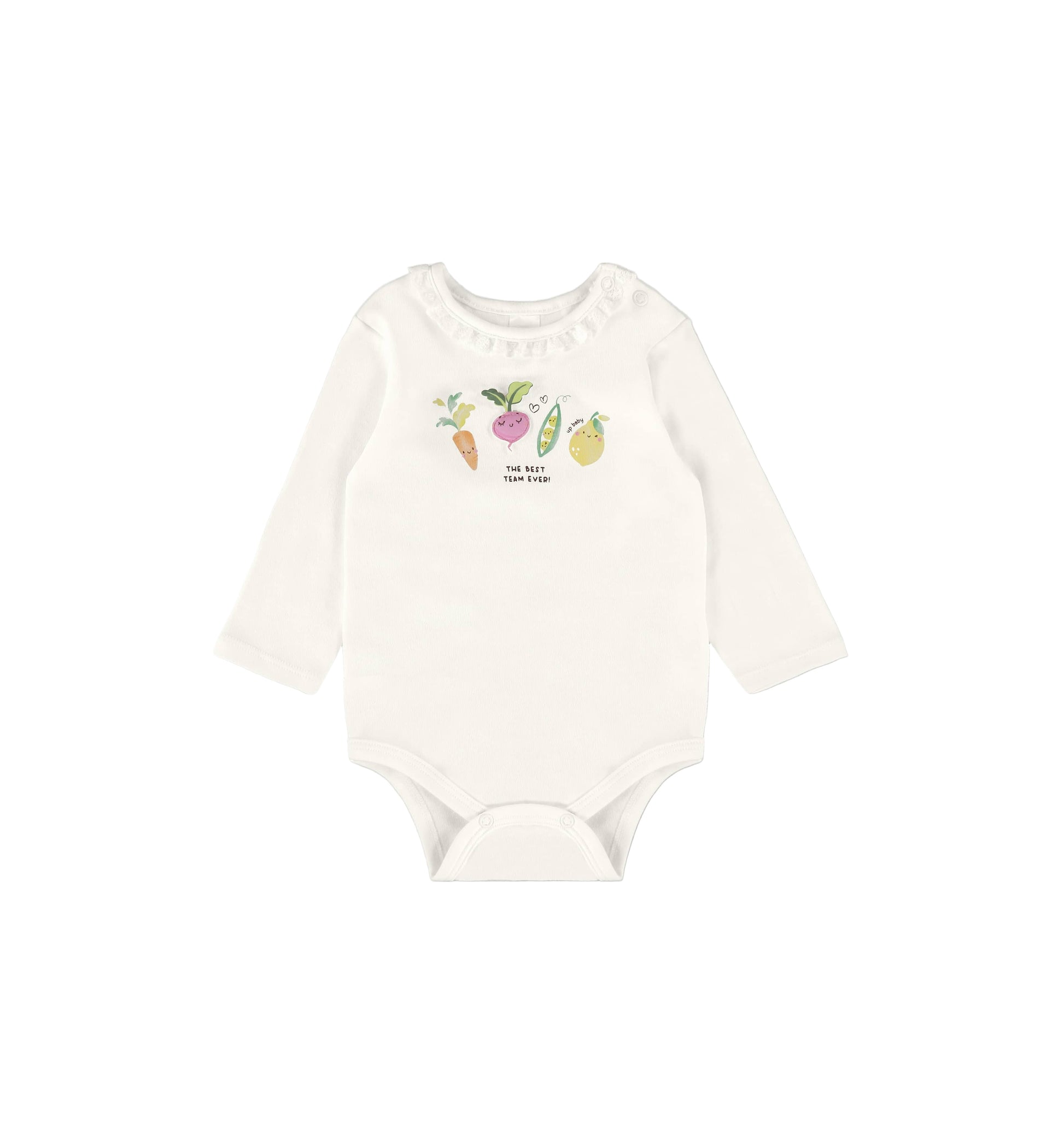 Up Baby Soft Jersey Cotton Long Sleeve Bodysuit The Best Team