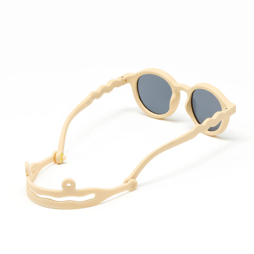 Olivio & Co Oval Sunglasses Kids Classic Olivio Desert Sand