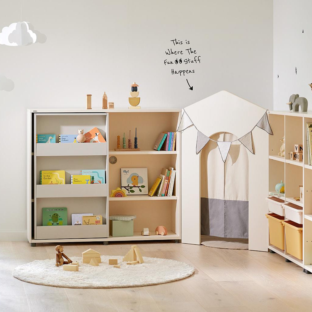 Iloom Eddie Kids Sliding Bookshelf