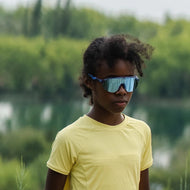 Olivio & Co Sport Sunglasses Junior+ Half-Rim Azure Blue