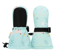 Jan & Jul Waterproof Toasty Dry Mitten Minty Forest