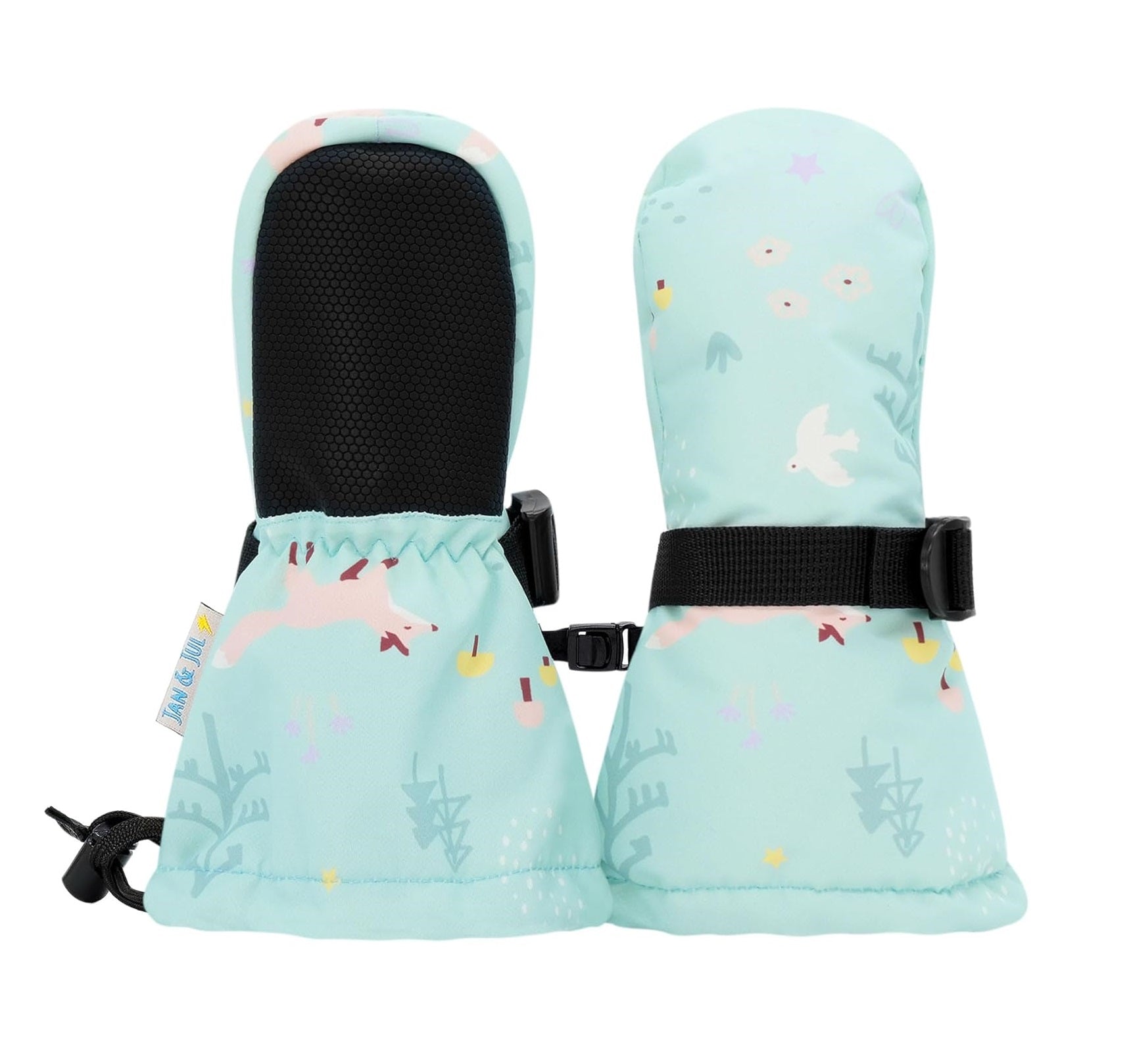 Jan & Jul Waterproof Toasty Dry Mitten Minty Forest