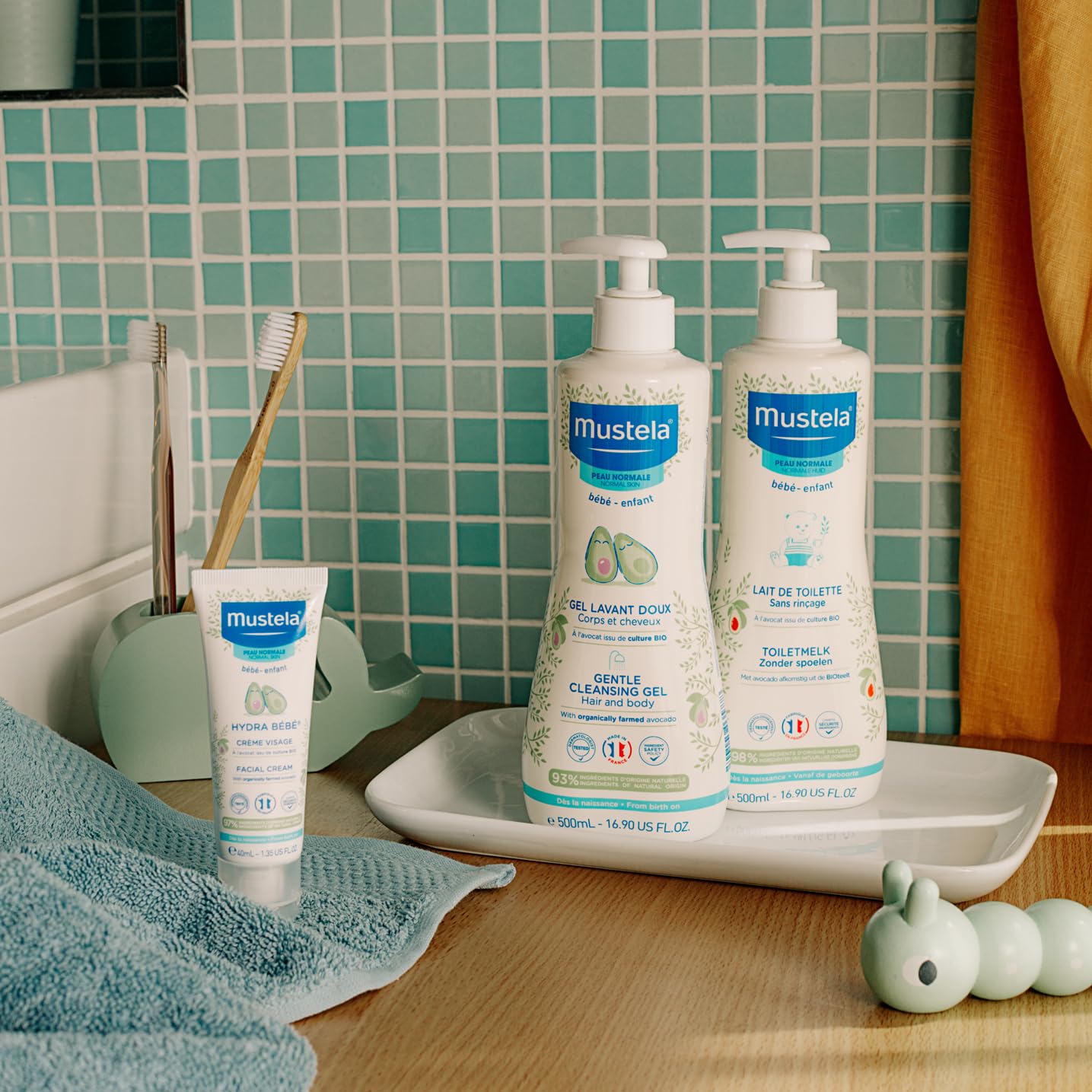 MUSTELA HYDRA BABY FACE CREAM WITH ORGANIC AVOCADO 40 ML
