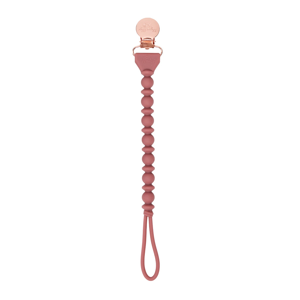 ITZY RITZY SWEETIE STRAP BEADED PACIFIER CLIP - baby enRoute