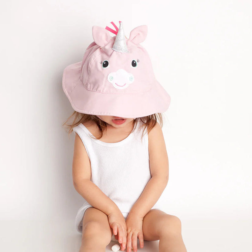ZOOCCHINI BABY/TODDLER SUN HAT ALICORN 