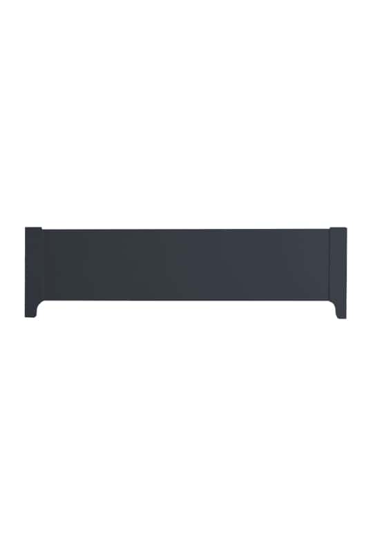 Natart Taylor 54 inch low profile footboard, dark gray