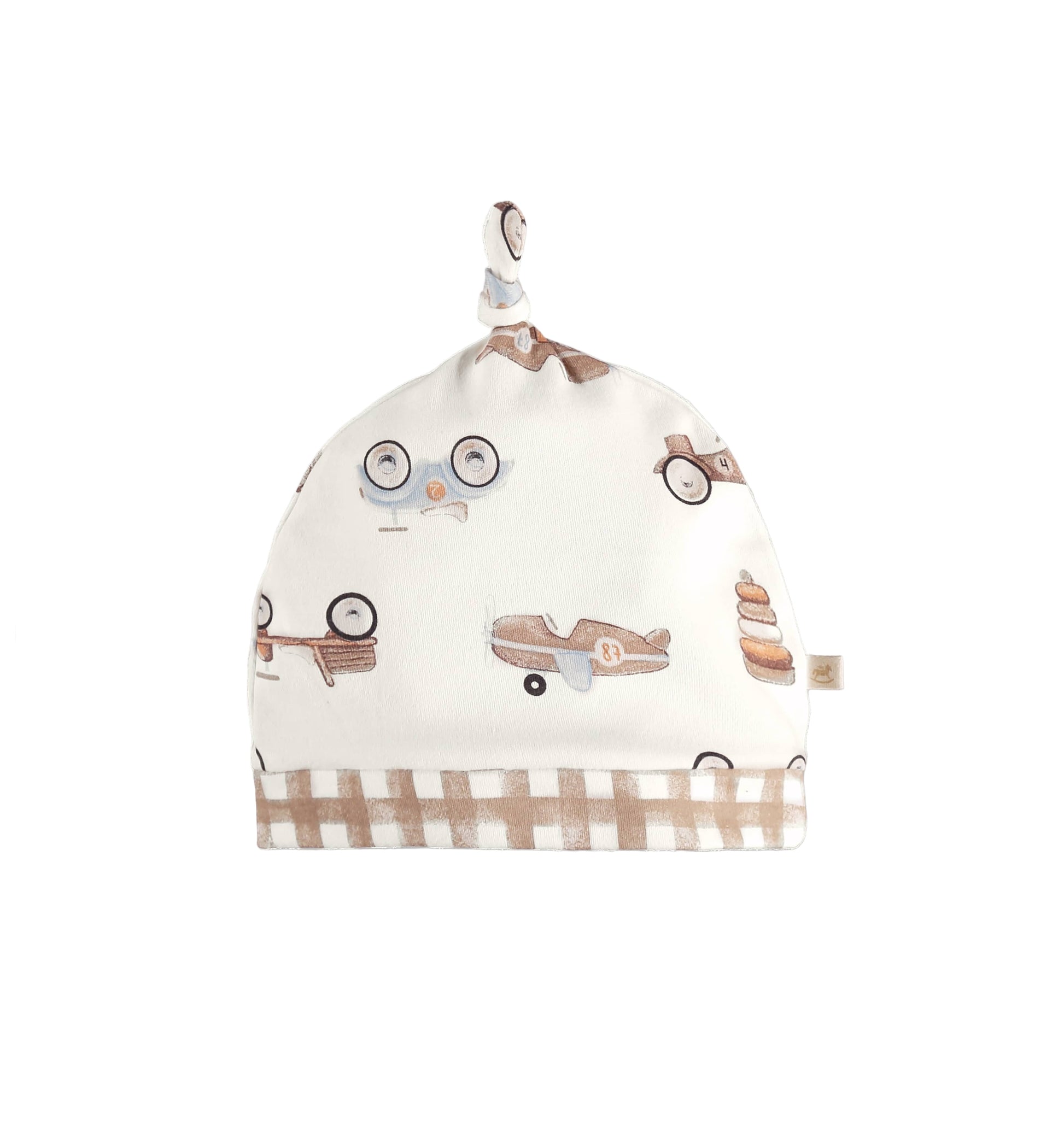 Up Baby Soft Jersey Cotton Beanie