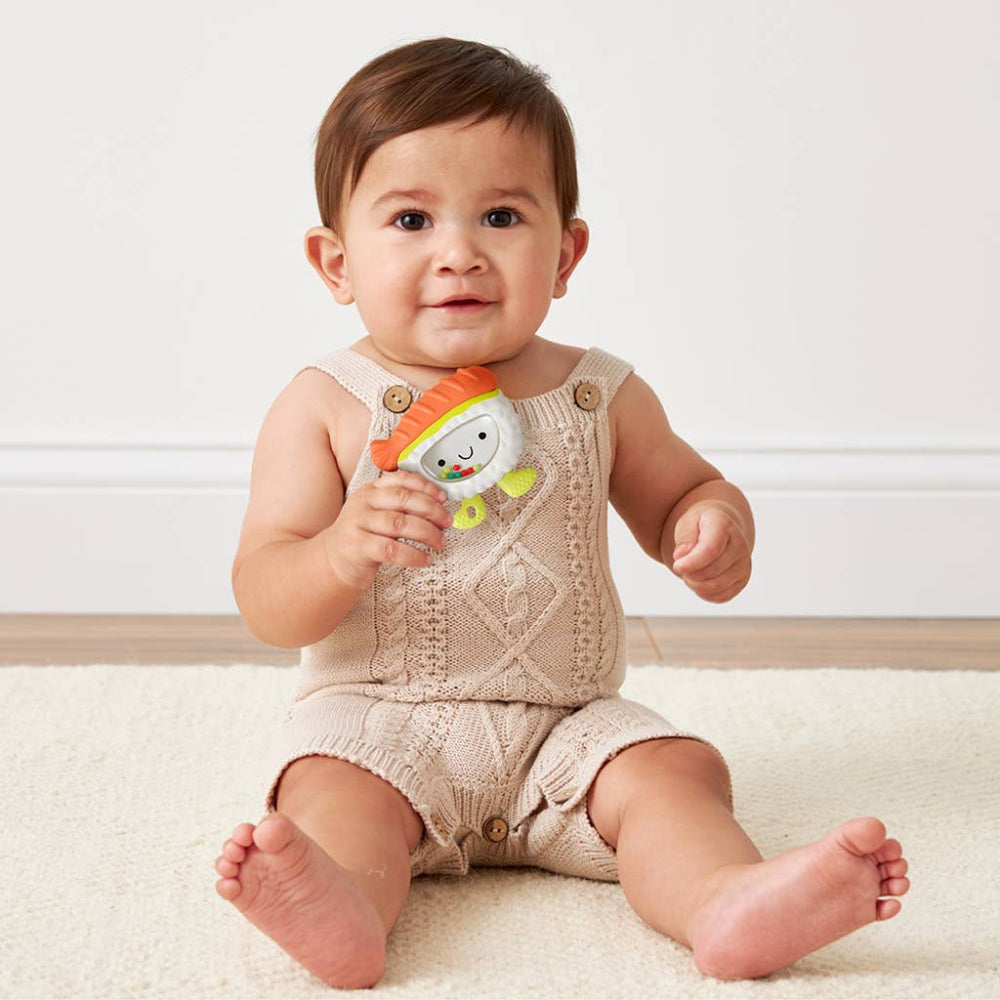 Itzy Ritzy Sweetie Shake Plus rattle and teether, multicolor