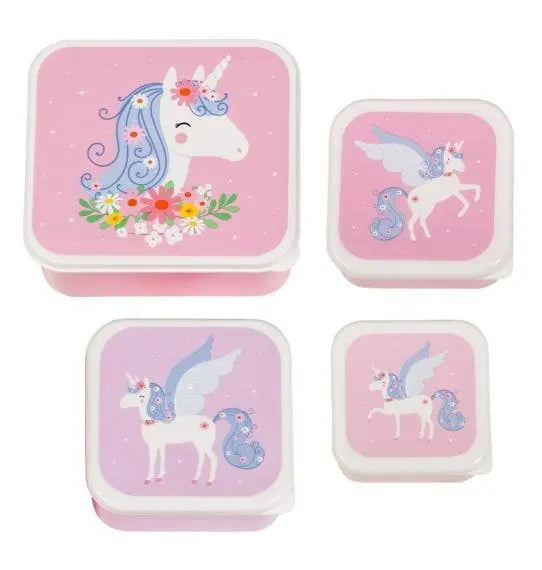 A Little Lovely Company Lunch & Snack Box Set