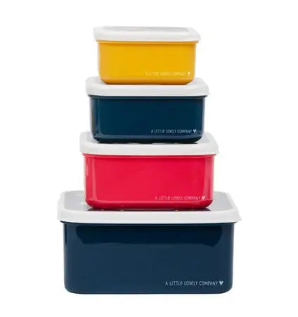 A Little Lovely Company Lunch & Snack Box Set