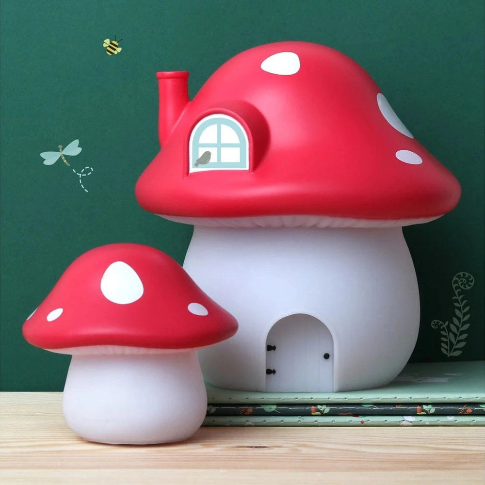 A Little Lovely Company Little Light Red Mushroom