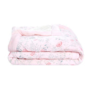 Aden+Anais Embrace Collection-Morris Vine Weighted Toddler-Bed Blanket