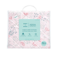 Aden+Anais Embrace Collection-Morris Vine Weighted Toddler-Bed Blanket