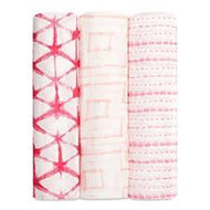 Aden+Anais Silky Soft Stroller Blanket Berryshibori