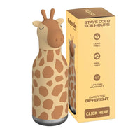 Asobu Bestie Animal Double Wall Stainless Steel Bottle 16oz