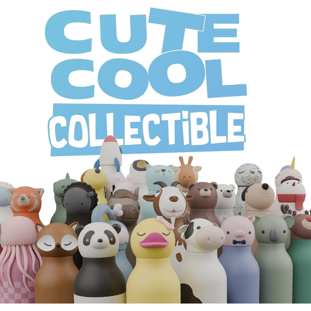 Asobu Bestie Animal Double Wall Stainless Steel Bottle 16oz Horse