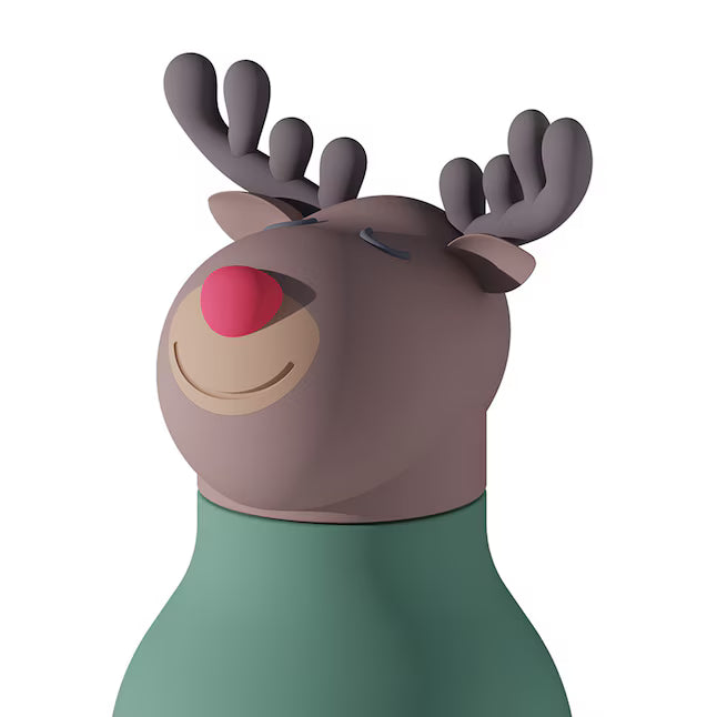 Asobu Bestie Holiday Bottle 16oz Reindeer