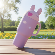 Asobu Bestie Mug with Handle 30oz Bunny