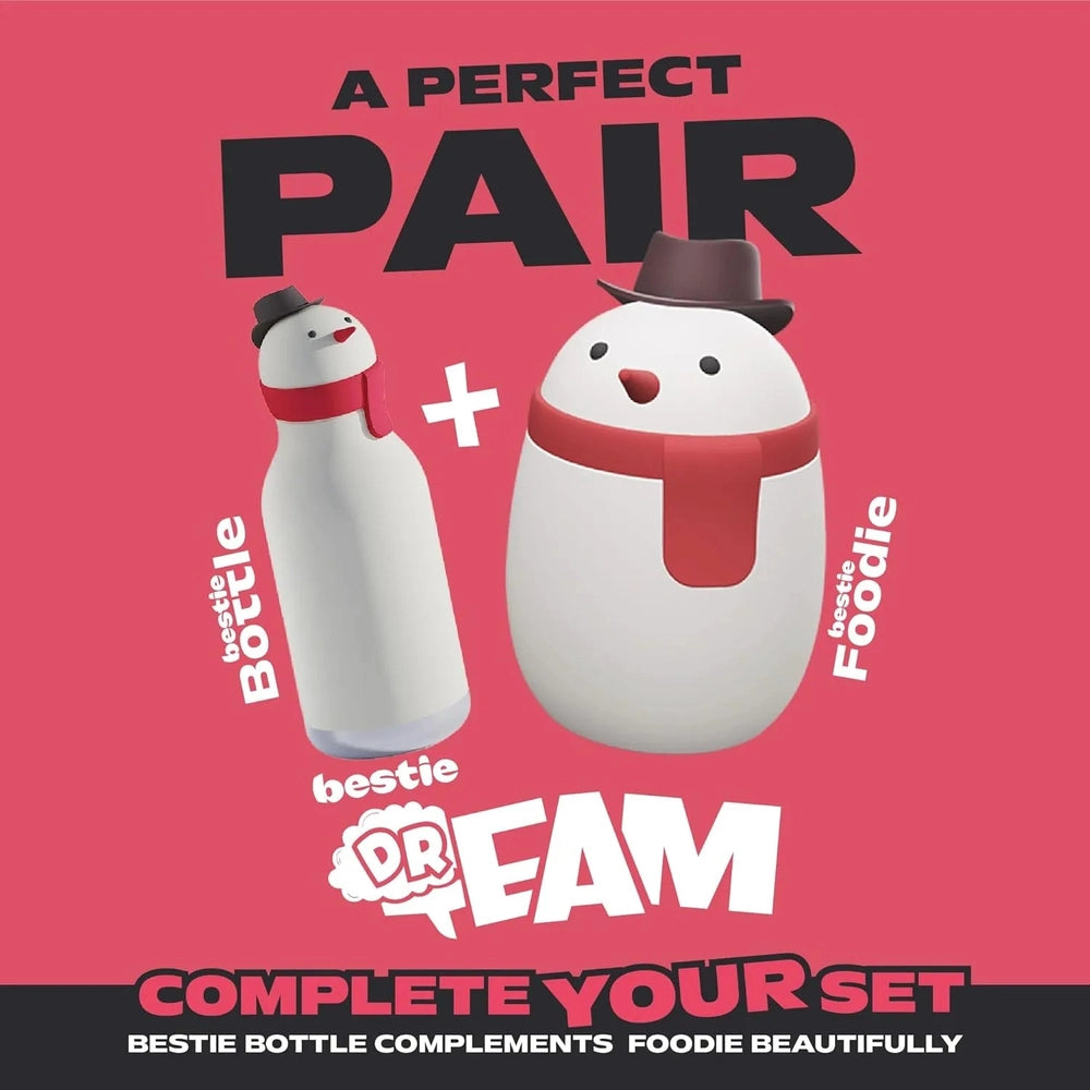 Asobu Foodie Holiday Kids Insulated Food Jar 20oz Snowman