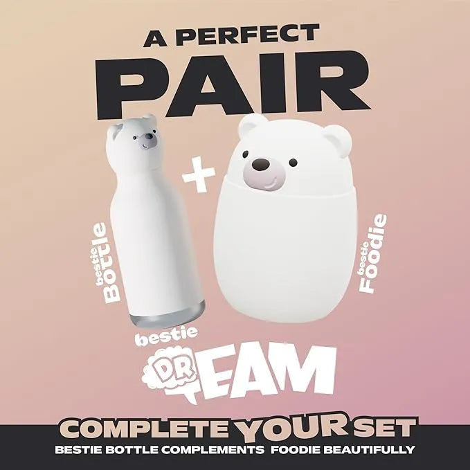 Asobu Foodie Holiday Kids Insulated Food Jar 20oz Bear