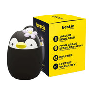 Asobu Foodie Holiday Kids Insulated Food Jar 20oz Peguin