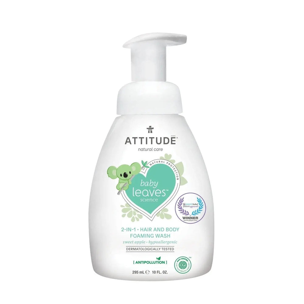 Attitude Baby Shampoo And Body Foaming Wash 295 ml