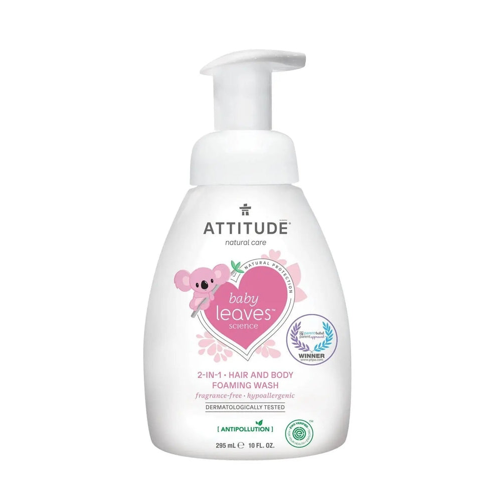 Attitude Baby Shampoo And Body Foaming Wash 295 ml