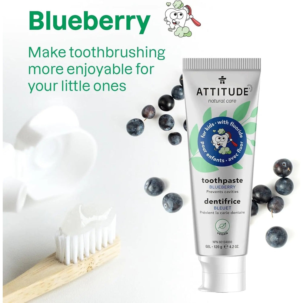 Attitude Kids Toothpaste With Fluoride 120G