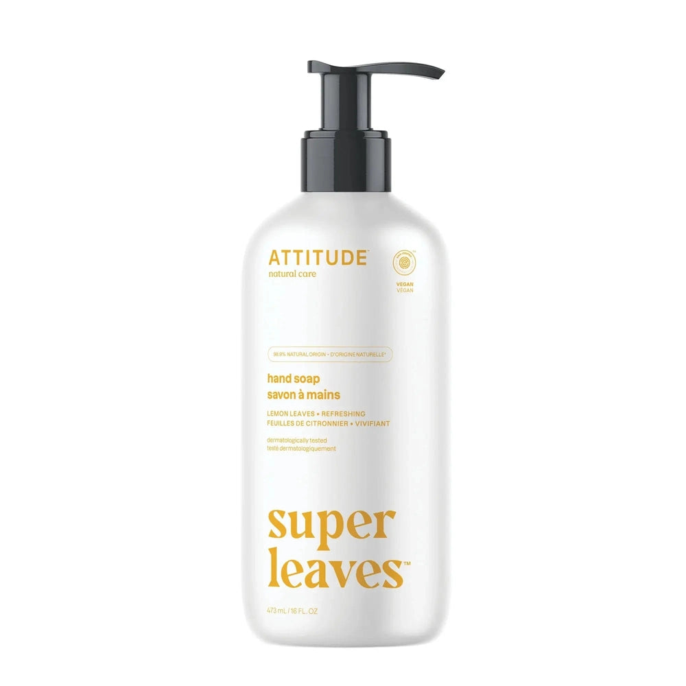 Attitude Super Leaves Natural Liquid Hand Soap 473 ml