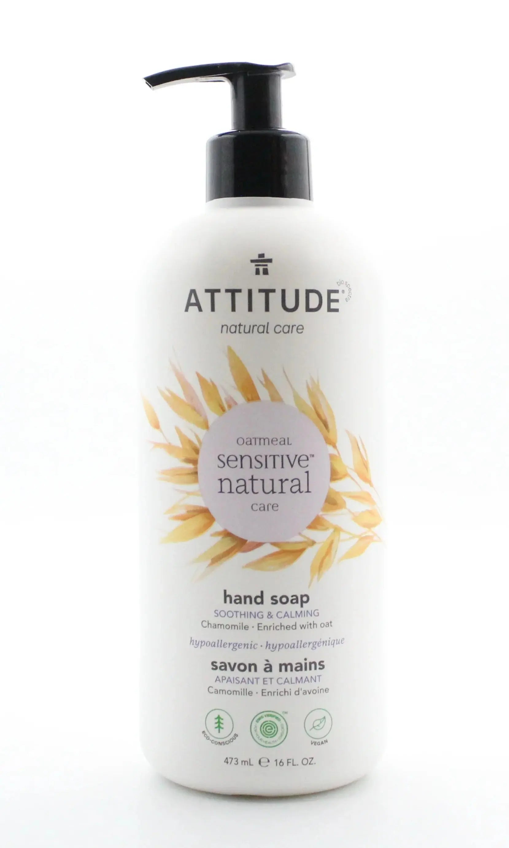Attitude Super Leaves Natural Liquid Hand Soap 473 ml