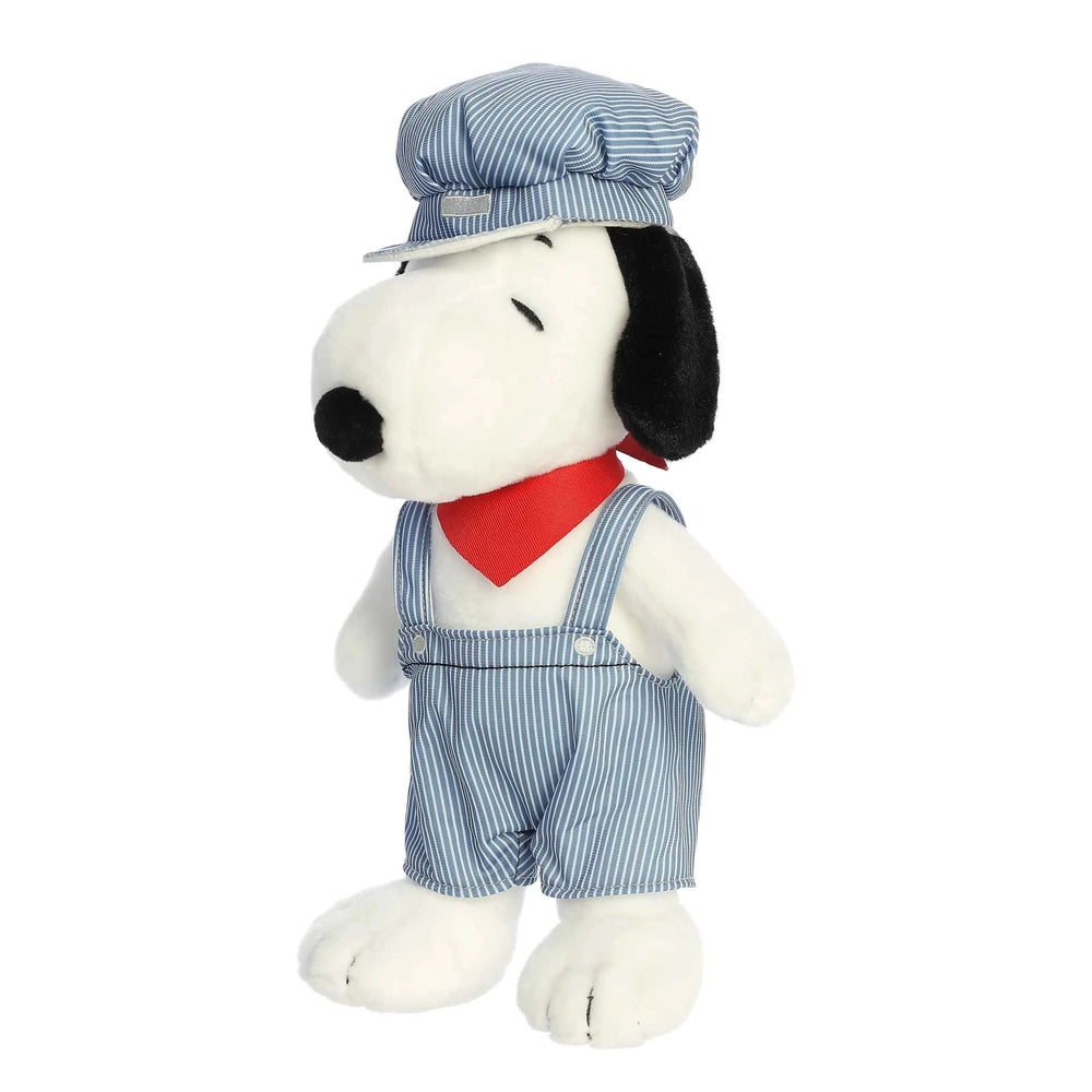 Aurora Peanuts Train Engineer Snoopy 14"